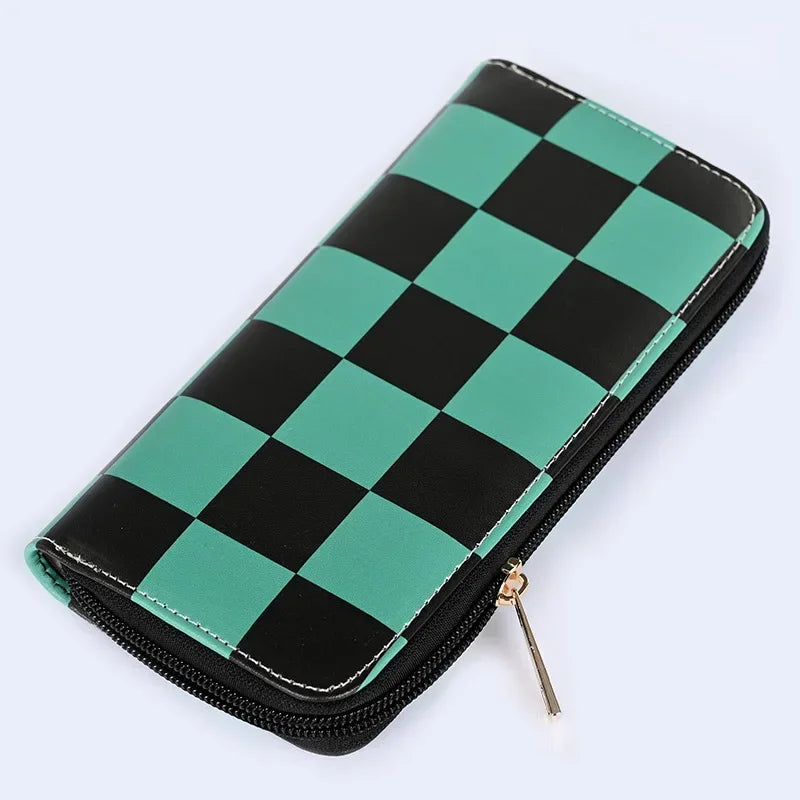 Demon Slayer Anime Cartoon Wallet Kimetsu No Yaiba Tanjirou Nezuko Zenitsu Giyuu Character Printing Zipper Wallet Birthday Gift