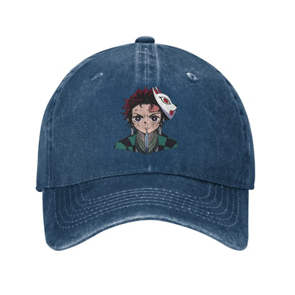 water breathing Baseball Caps Peaked Cap Demon Slayer  Sun Shade Hats for Men