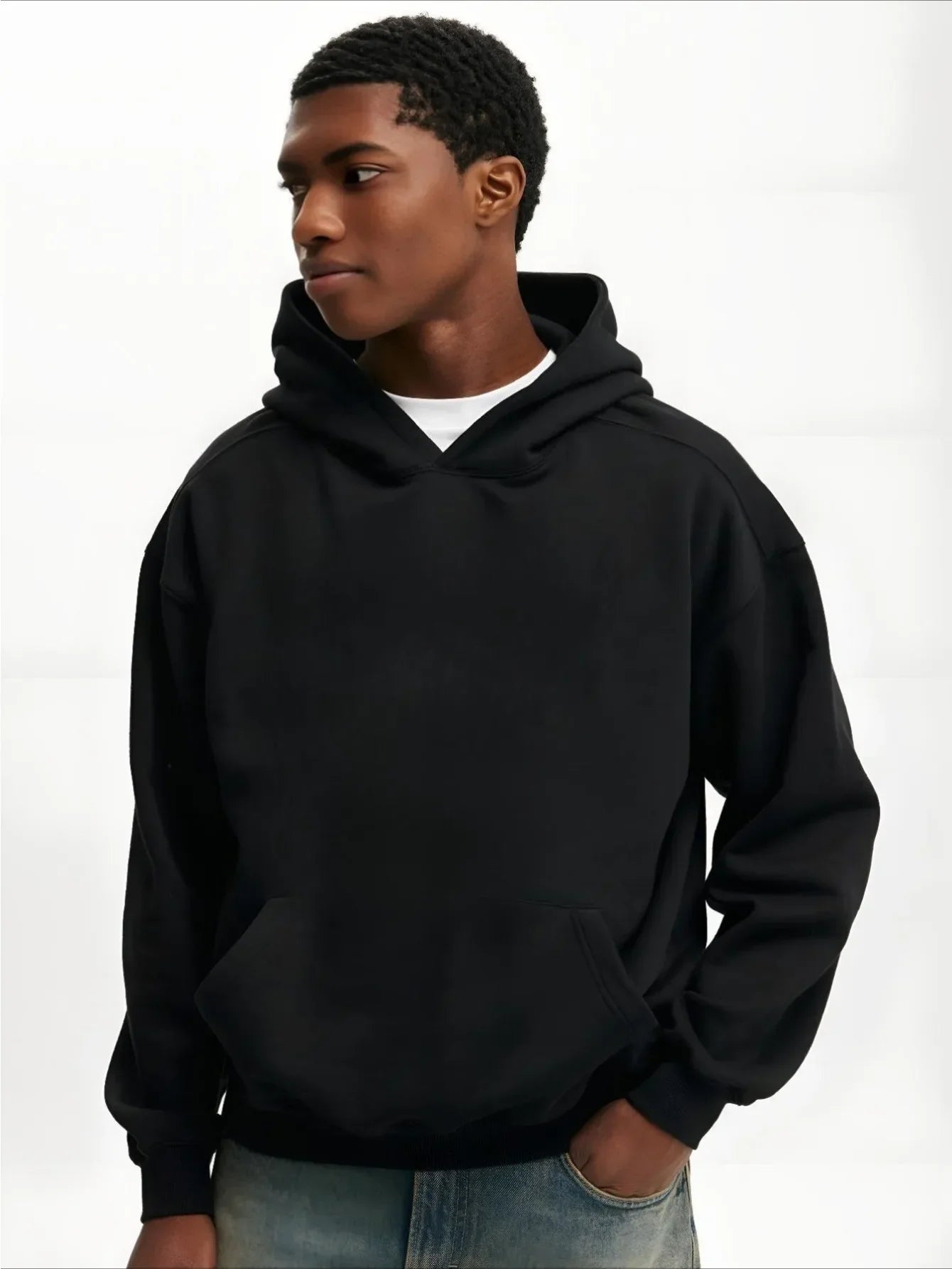 Demon Slayer Men's Hoodie Sweatshirt Gyomei Himejima Anime Spring Autumn Winter Boy Harajuku Long-sleeved Parent-child Outfit