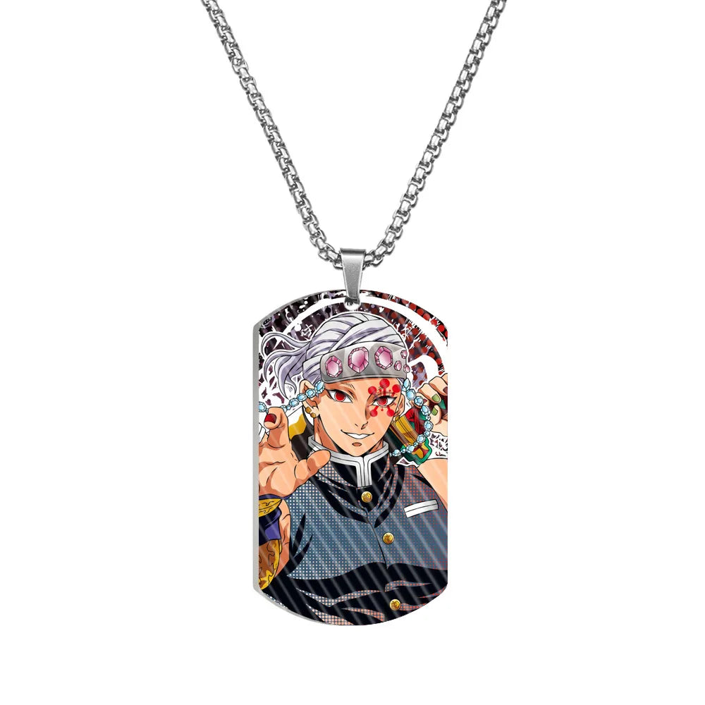 Collier plaque militaire Demon Slayer, visuel 45 sur 46