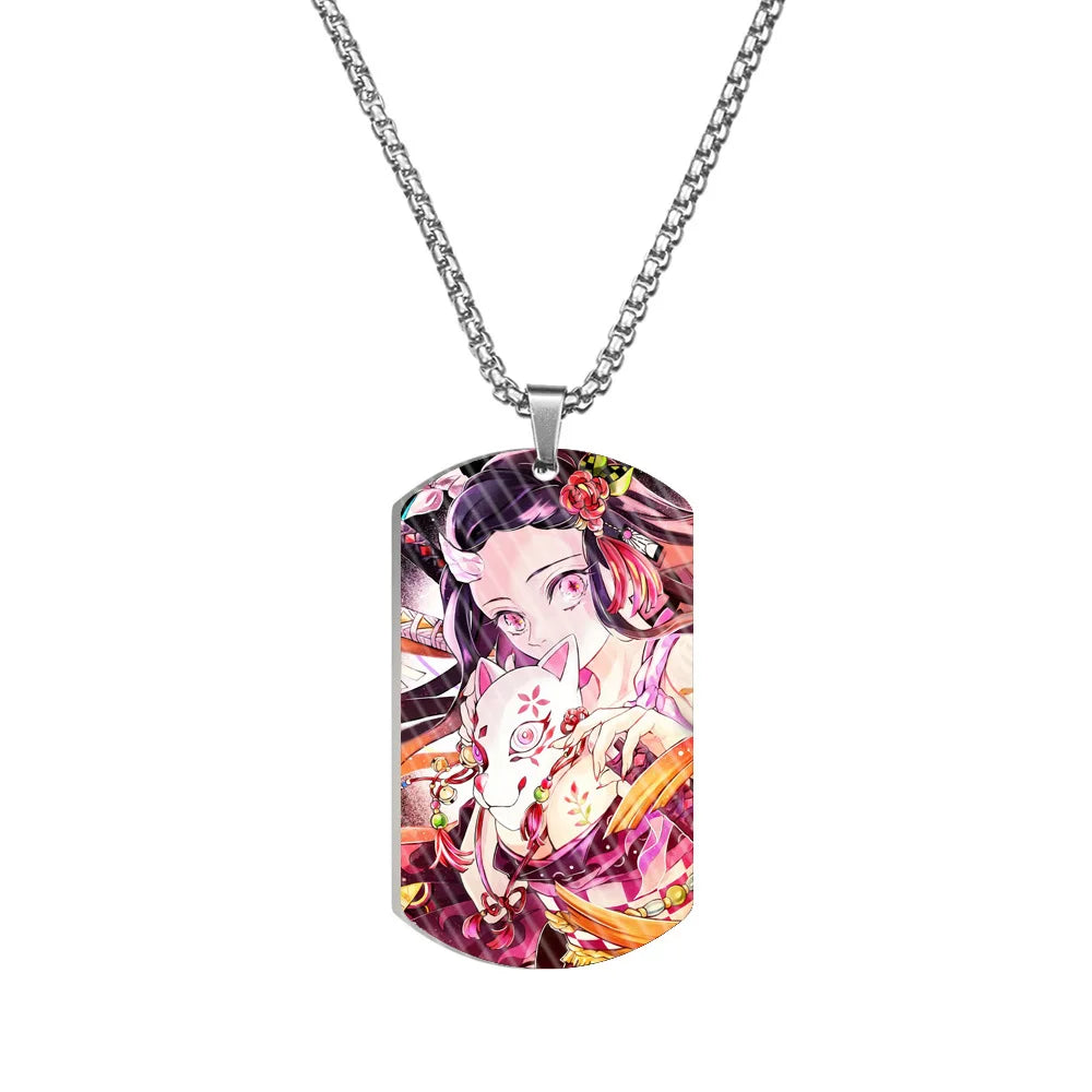 Collier plaque militaire Demon Slayer, visuel 23 sur 46