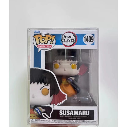 FUNKO POP Original Demon Slayer Blade Mi Douzi TANJIRO KAMADO Muichiro Tokoto Doma Akaza Action Anime Figures Toys Gift Model