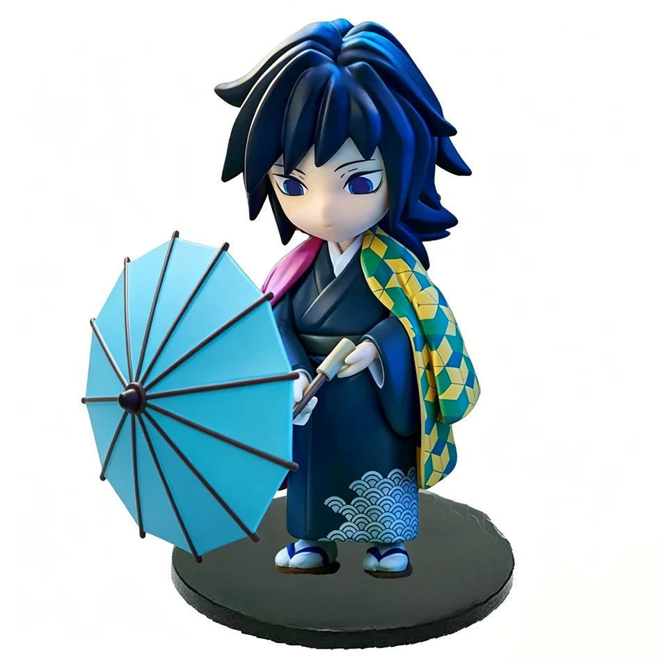 Anime Demon Slayer Kimetsu no Yaiba Figure 15cm Kochou Shinobu Kanroji Mitsuri Plum Rain Series Action Model Toy Gift