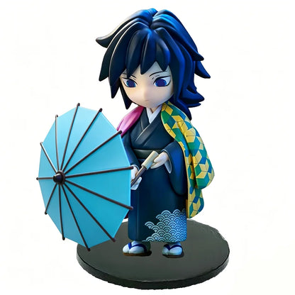Anime Demon Slayer Kimetsu no Yaiba Figure 15cm Kochou Shinobu Kanroji Mitsuri Plum Rain Series Action Model Toy Gift
