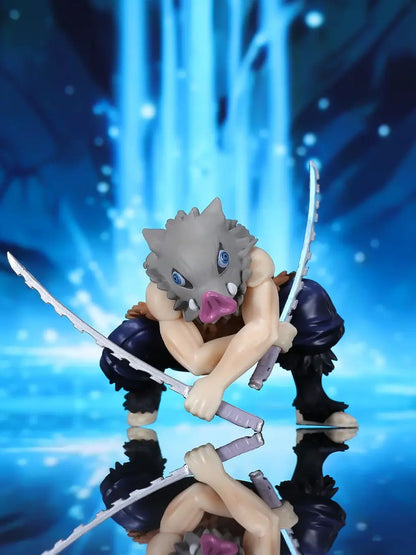 Demon Slayer: Inosuke action anime figure Collectibles, figurine display pieces, anime figurines Christmas gifts