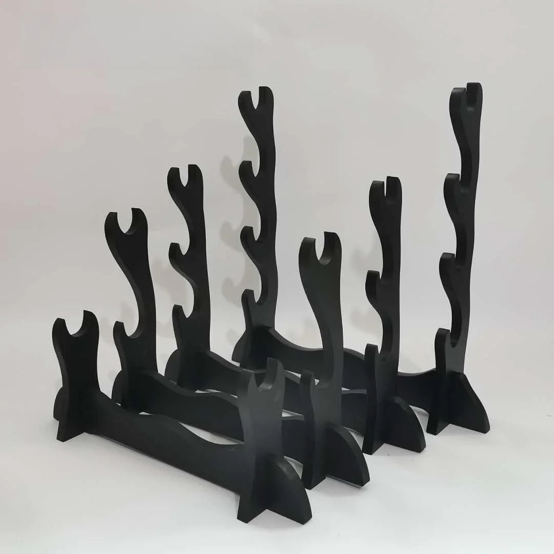 Stand Katana Storage Shelves Wooden Sword Rack Floor Sabre Holder Support Display Japanese Katana Weapon Shelf Home Organizer