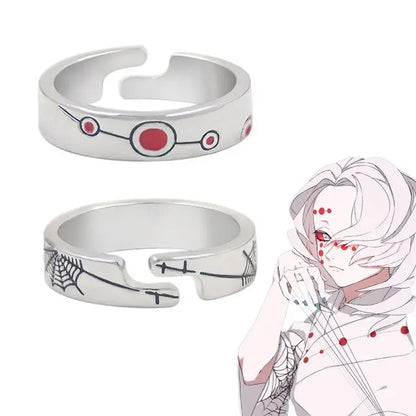 Anime Peripheral Ghost Slayer: My Wife Shanyi Tomioka Yoshitomo You Bean Charcoal Jiro Can Open and Close Ring