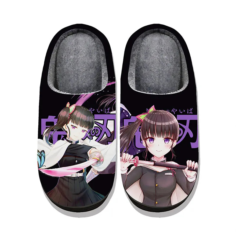 Chaussons Kanao lame rose