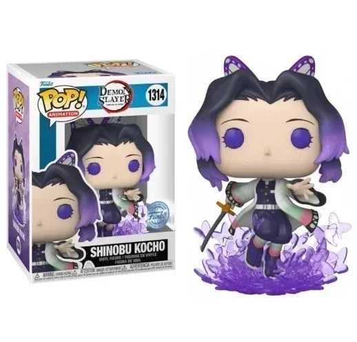New Funko Pop! Demon Slayer MITSURI KANROJI 1306# OBANAI 1395# RUI 1307# Nezuko 1264# SANEMI 1253 Tanjiro 1304 KYOJURO 1308 Toy