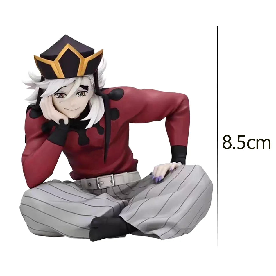 2 Kinds Anime Demon Slayer Douma Premium Chokonose Noodle Stopper Anime Figure Action Figures Collection PVC Model Toys