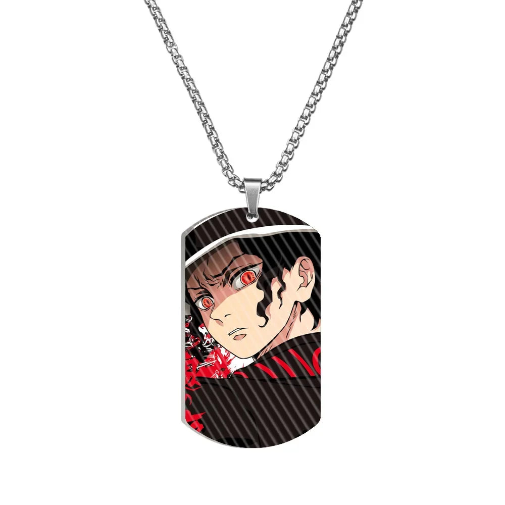 Collier plaque militaire Demon Slayer, visuel 34 sur 46