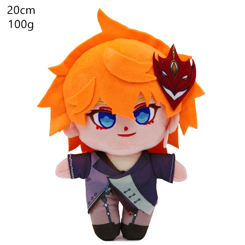 Original 20cm Demon Slayer's Blade Plush Toy Kimetsu No Yaiba Kamado Tanjirou Tomioka Giyuu Agatsuma Zenitsu Douma Sabito Plush