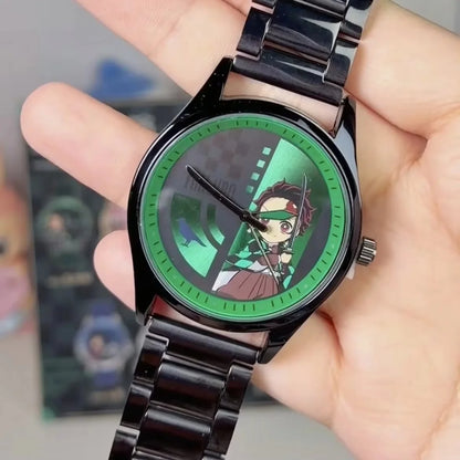 Original Demon Slayer Watch Series Blind Box Anime Secondary Universe Merchandise Co-Branded Wristwatch Birthday Mystery Box Gif