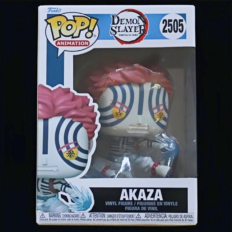 Funko Pop! Original Animation Demon Slayer Akaza #2505 Vinyl Figure - Anime Collectible Model Desktop Ornament Toy Gift for Fans