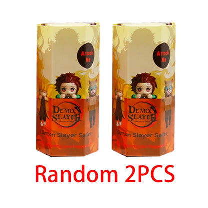 2025 New Styles Sonneess Angel Anime Demon Slayer Blind Box Set Handmade Anime Cartoon Doll Desktop Decoration Birthday Gift