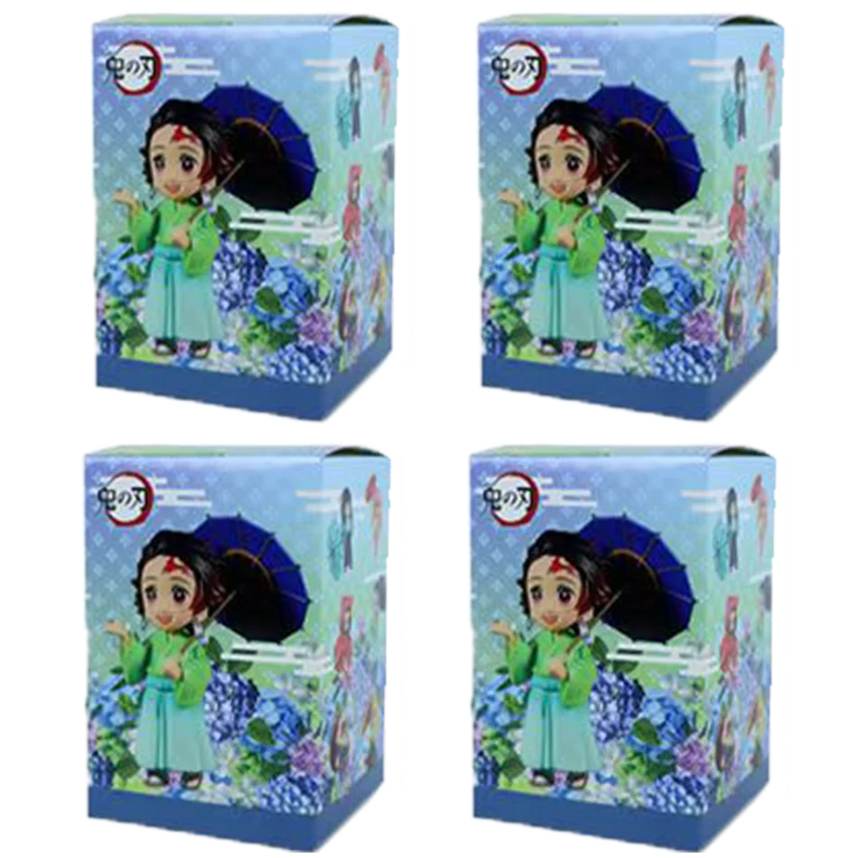 Anime Demon Slayer Kimetsu no Yaiba Figure 15cm Kochou Shinobu Kanroji Mitsuri Plum Rain Series Action Model Toy Gift