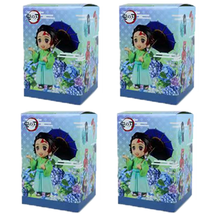 Anime Demon Slayer Kimetsu no Yaiba Figure 15cm Kochou Shinobu Kanroji Mitsuri Plum Rain Series Action Model Toy Gift