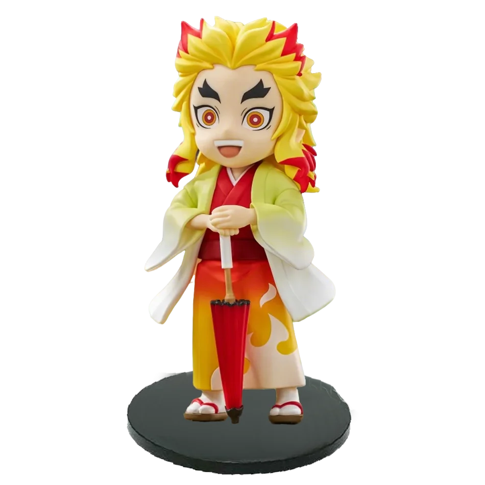 Anime Demon Slayer Kimetsu no Yaiba Figure 15cm Kochou Shinobu Kanroji Mitsuri Plum Rain Series Action Model Toy Gift