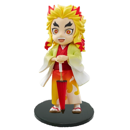 Anime Demon Slayer Kimetsu no Yaiba Figure 15cm Kochou Shinobu Kanroji Mitsuri Plum Rain Series Action Model Toy Gift