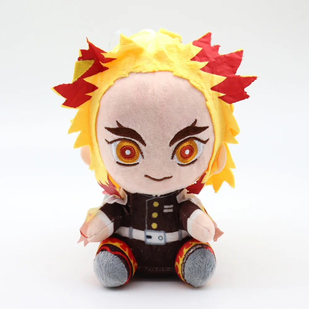 Original 20cm Demon Slayer's Blade Plush Toy Kimetsu No Yaiba Kamado Tanjirou Tomioka Giyuu Agatsuma Zenitsu Douma Sabito Plush