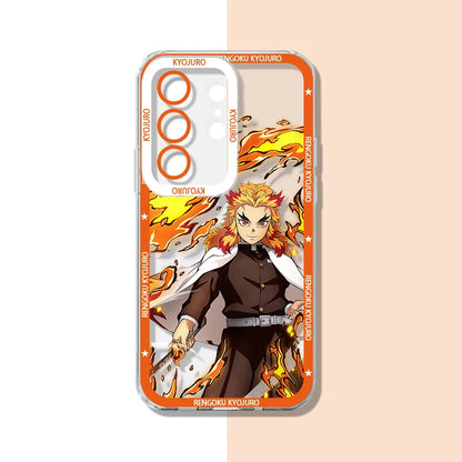 Demon Slayer Tanjiro Phone Case for Samsung Galaxy S26 Ultra S25 Edge S24 S23 S22 S21 FE Plus A57 A37 5G A07 A17 4G Back Cover