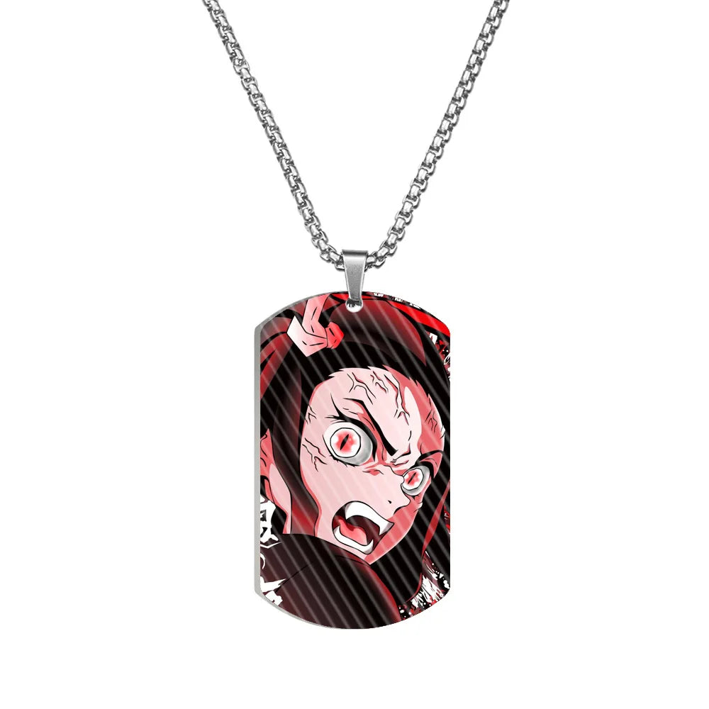Collier plaque militaire Demon Slayer, visuel 41 sur 46