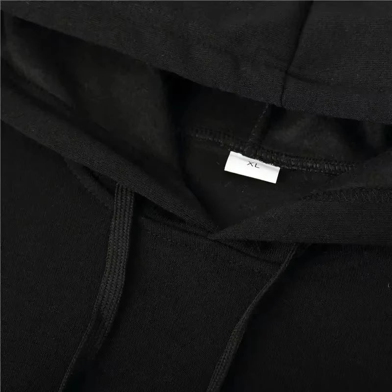Kokushibo Men Autumn Winter 100%Cotton Zipper Hoodie Women Casual Harajuku Demon Slayer Japanese anime Long Sleeve Y2K Coat Top