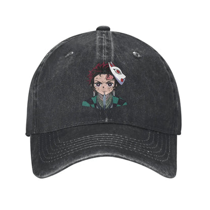 water breathing Baseball Caps Peaked Cap Demon Slayer  Sun Shade Hats for Men