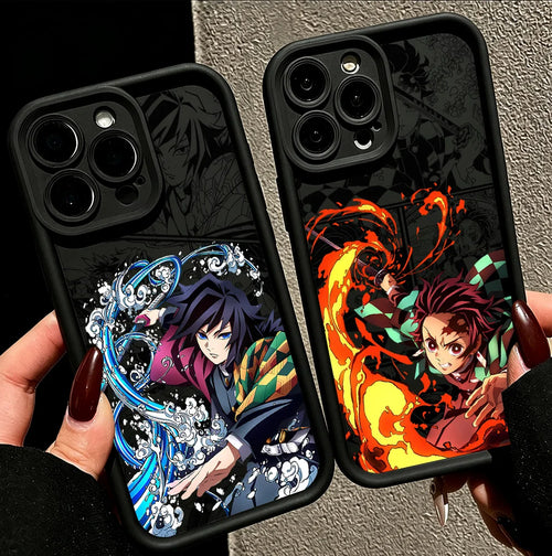 Hot Anime Demons Slayers Cool Phone Case for Google Pixel 10 9A 9 8 7 8A 7A Pro XL 4G 5G Soft Silicone TPU Back Cover