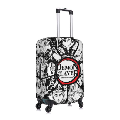 Manga Demon Slayer Luggage Cover Elastic Kimetsu No Yaiba Travel Suitcase Protective Covers Suit For 18-32 inch