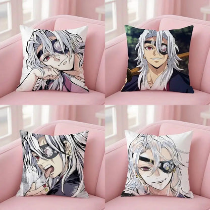 T-Tengen U-Uzuis Case Plush Fabric Soft Pillowcase Double Sided Print Cushion Cover Household Gifts