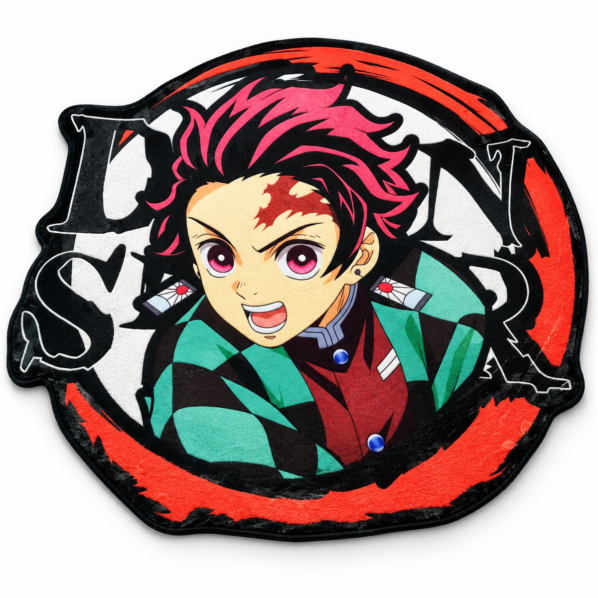 Tapis Tanjiro découpé