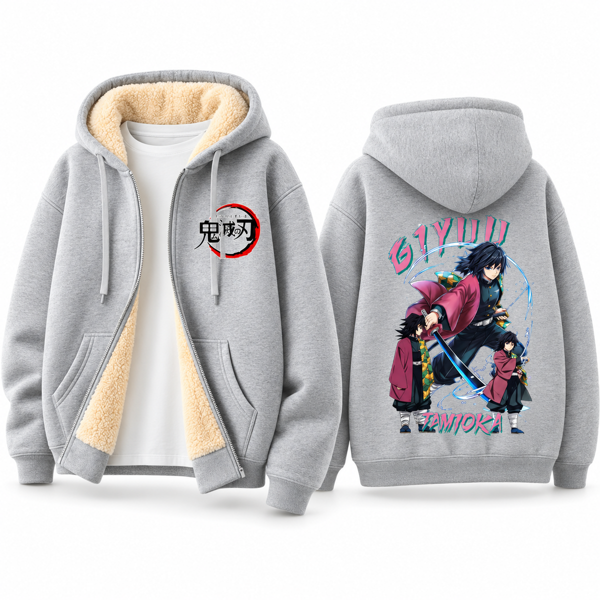 Sweat zippé sherpa, 16 motifs