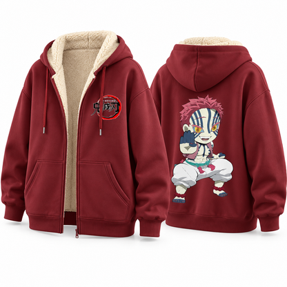 Sweat zippé sherpa, 16 motifs