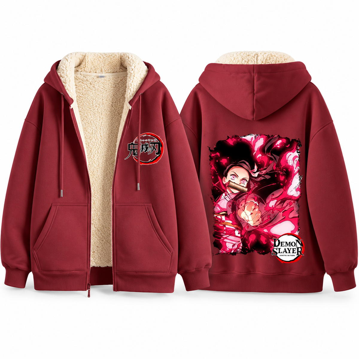 Sweat zippé sherpa, 16 motifs