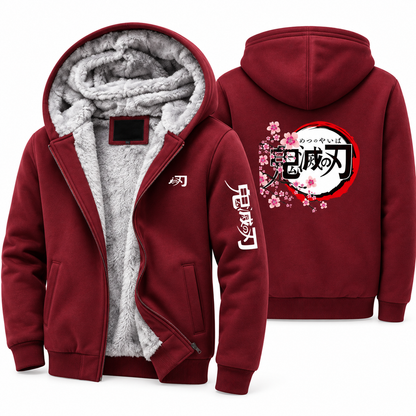 Sweat zippé sherpa