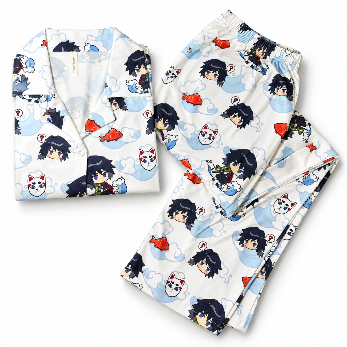 Pyjama chemise, 7 chibis