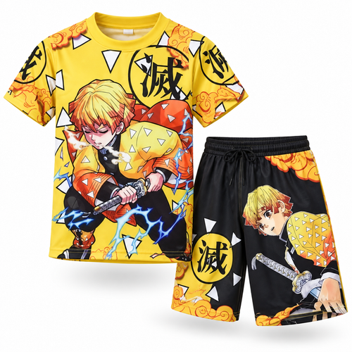 Pyjama Zenitsu et Giyu