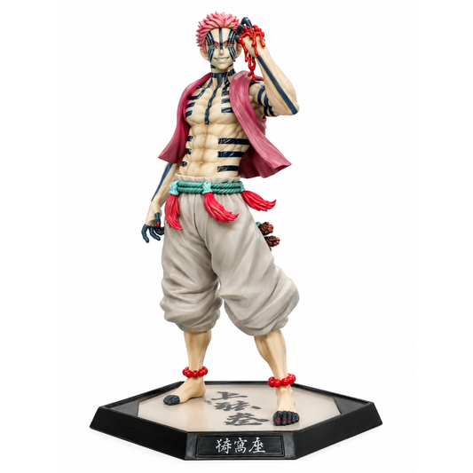 Figurine Akaza Demon Slayer 30 cm - Lune Supérieure Trois