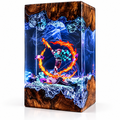 Lampe résine Demon Slayer