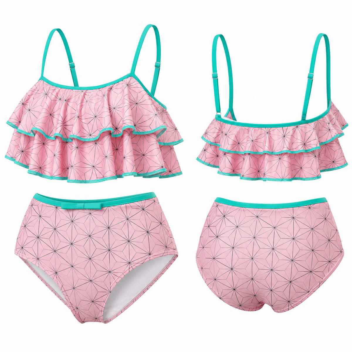 Maillots, 7 tenues