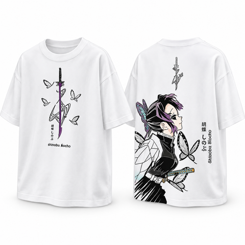 T-shirt Shinobu, 8 motifs