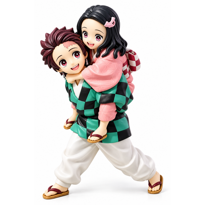 Figurine Tanjiro et Nezuko