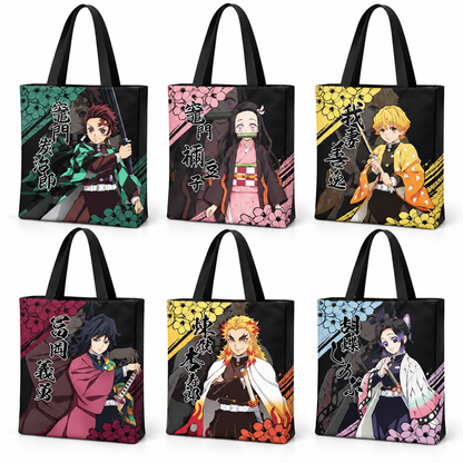 Tote bag personnage en pied