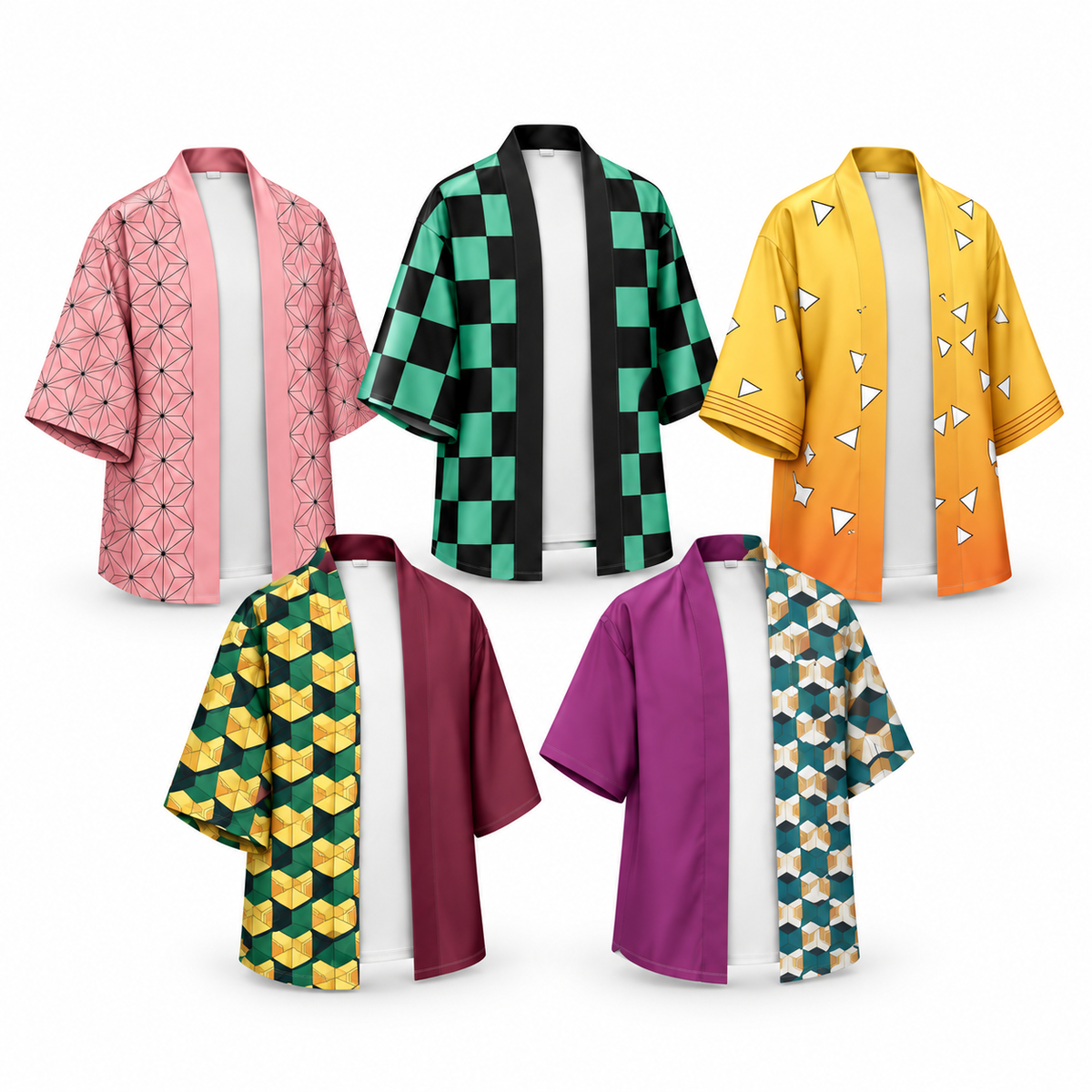 Haori 5 personnages